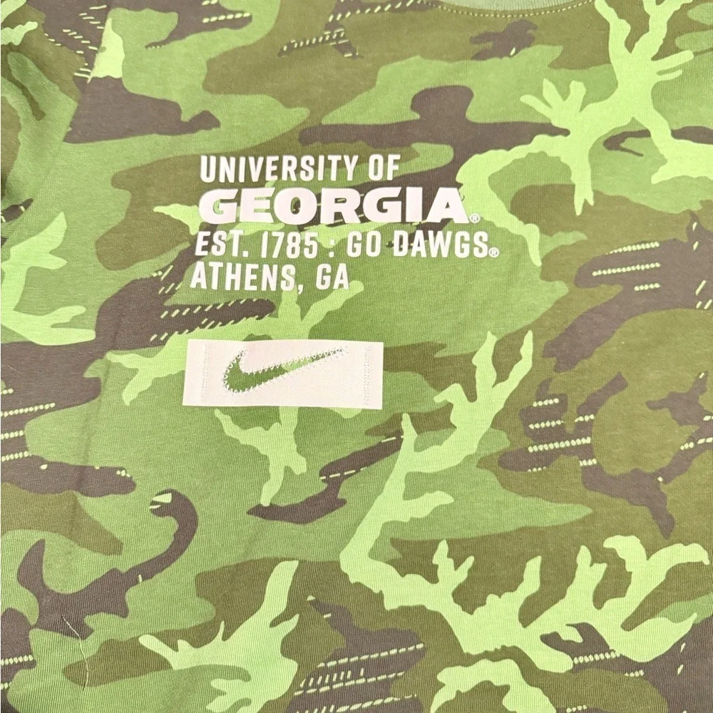 Georgia Bulldogs Nike Military Long Sleeve T-Shirt - Camo - Picture 2 of 6